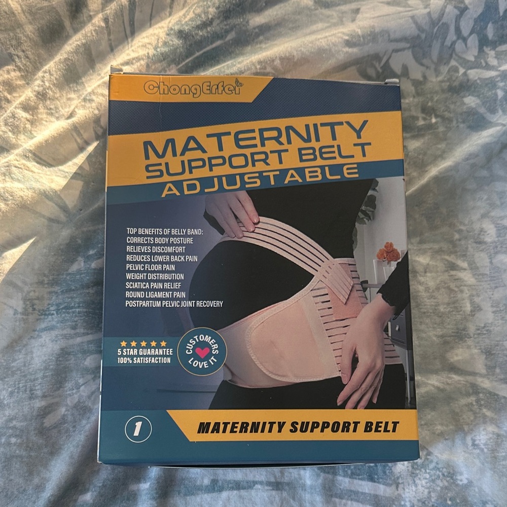 Brand new Maternity Support Belt - Beige Adjustable